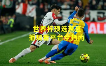 世界杯预选赛直播观看平台全指南