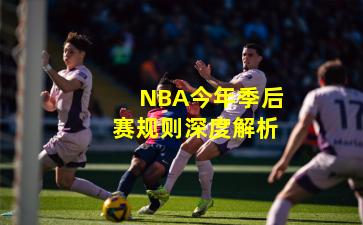 NBA今年季后赛规则深度解析